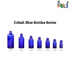 Glass Blue Bottle Series