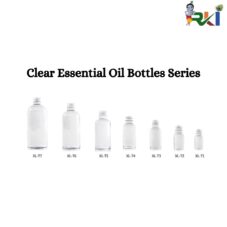 Clear Oil Glass Bottle