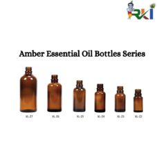 Amber Oil Glass Bottle