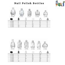 Cosmetic Nail Polish Bottle